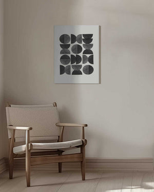 Tablou canvas „Geometric Rhythm” de THE MIUUS STUDIO