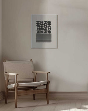Tablou canvas „Geometric Balance” de THE MIUUS STUDIO