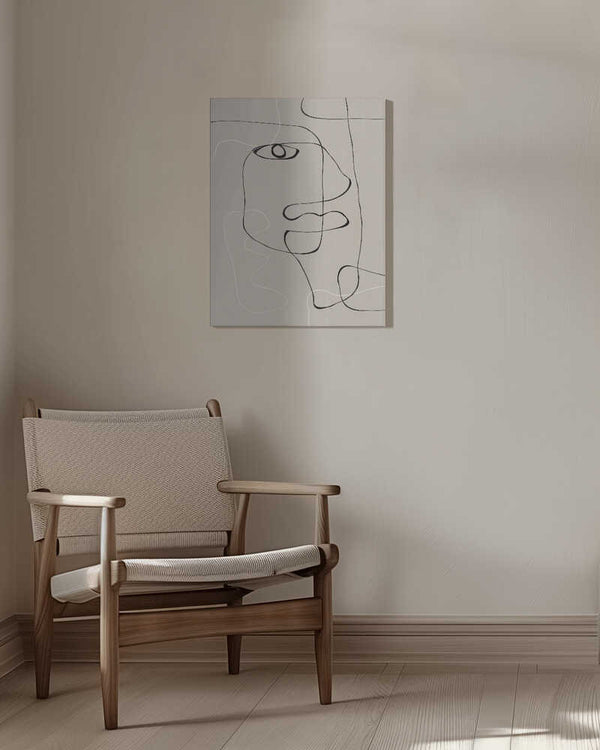 Tablou canvas „Line Expression” de THE MIUUS STUDIO