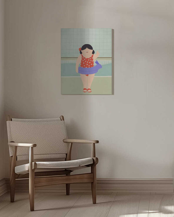 Tablou canvas „Swimming Lessons” de Jota de jai