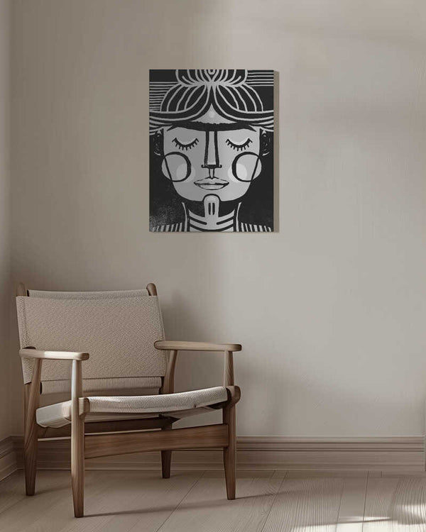 Tablou canvas „Symmetric Serenity” de Treechild