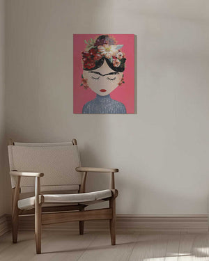 Tablou canvas „Floral Serenity” de Treechild