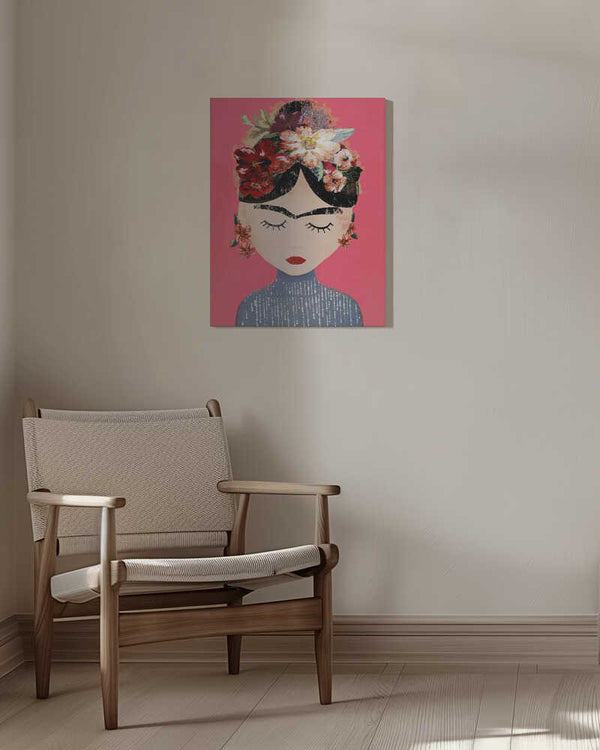 Tablou canvas „Floral Serenity” de Treechild