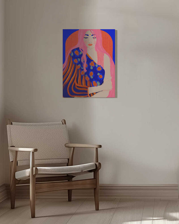 Tablou canvas „Vibrant Serenity” de Treechild