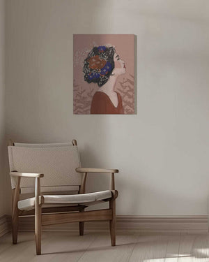 Tablou canvas „Blossoms in Profile” de Treechild
