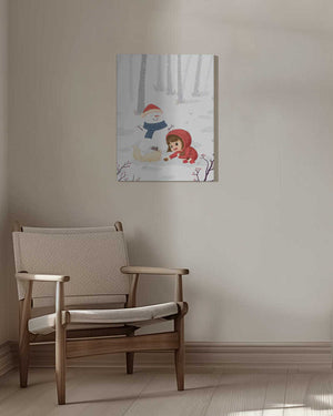 Tablou canvas „Joyful Winter” de Xuan Thai