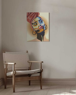 Tablou canvas „Tega Rendile” de Tessie Gachoka