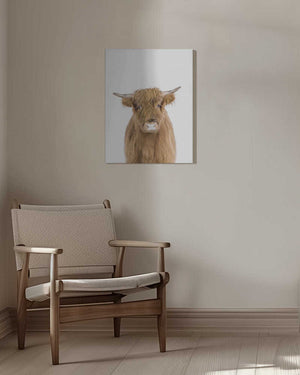 Tablou canvas „Baby Cow” de Kathrin Pienaar