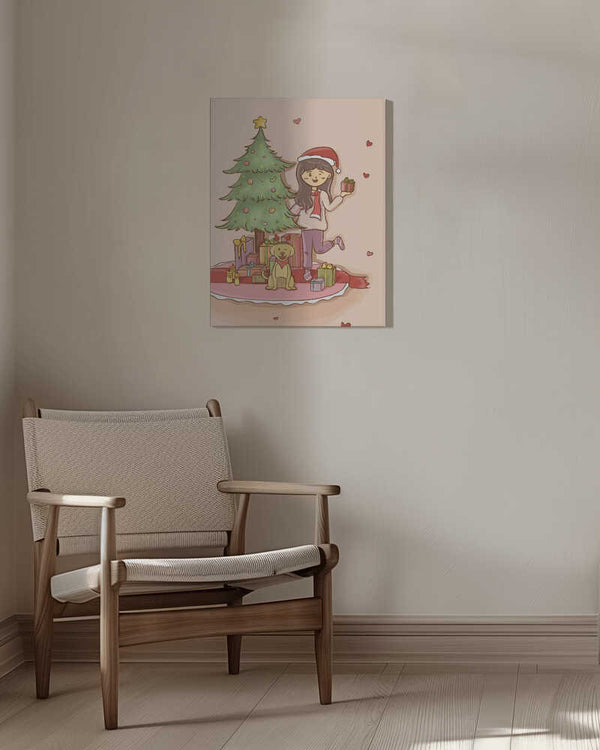Tablou canvas „Warm Christmas” de Xuan Thai