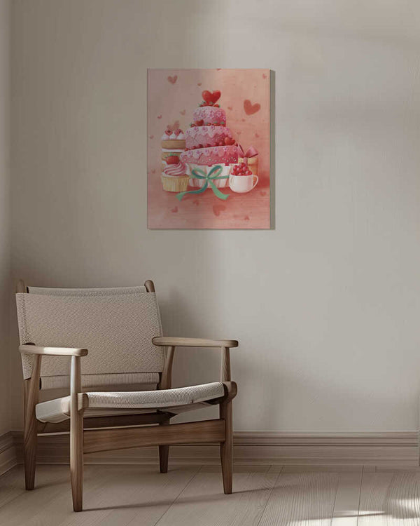 Tablou canvas „Pink Cake” de Xuan Thai