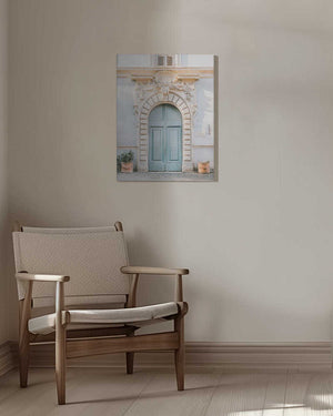 Tablou canvas „Blue tones of Rome - Italy travel photography” de Raisa Zwart