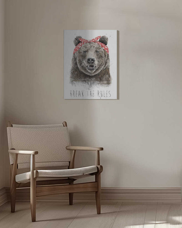 Tablou canvas „Break the rules” de Balazs Solti