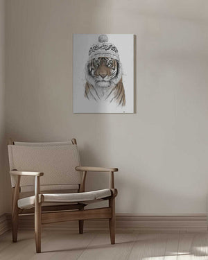 Tablou canvas „Siberian tiger” de Balazs Solti