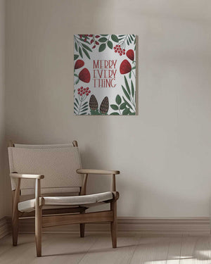 Tablou canvas „Merry everything” de Rosana Laiz Blursbyai