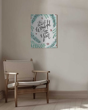 Tablou canvas „Most wonderful time of the year” de Rosana Laiz Blursbyai