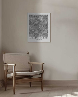 Tablou canvas „Marigold Monochrome” de William Morris