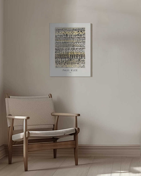 Tablou canvas „Cooling in a hot zone garden 1924” de Paul Klee