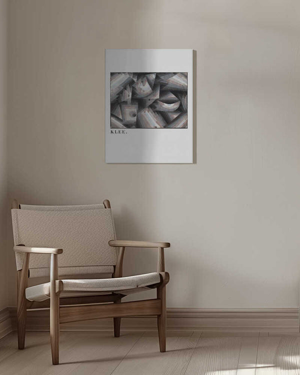 Tablou canvas „Crystal gradation 1921” de Paul Klee