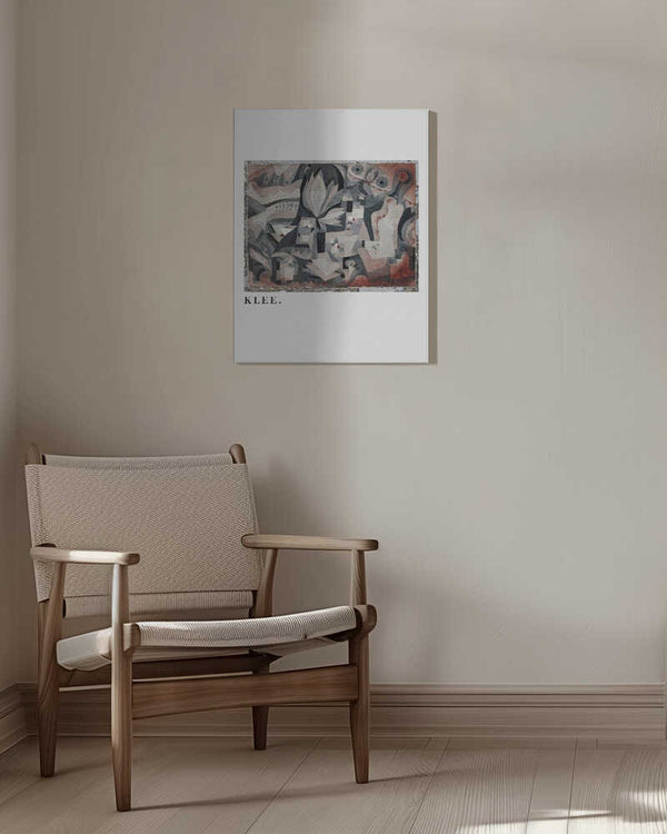 Tablou canvas „Dry Cooler Garden 1921” de Paul Klee
