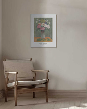 Tablou canvas „Flowers In a Vase” de Henri Rousseau