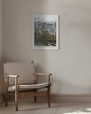 Tablou canvas „The Banks Of The Bier Near Bicetre” de Henri Rousseau