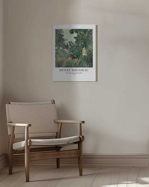 Tablou canvas „The Equatorial Jungle” de Henri Rousseau