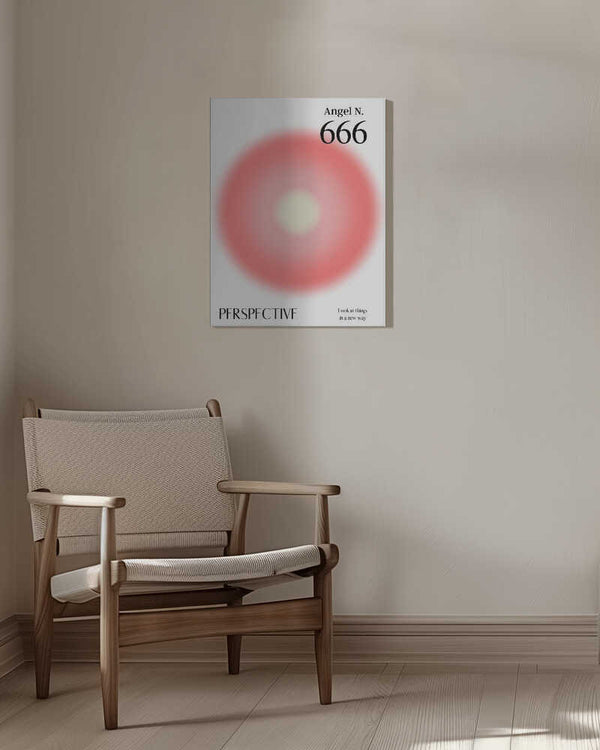 Tablou canvas „Angel Number 666” de Amélie