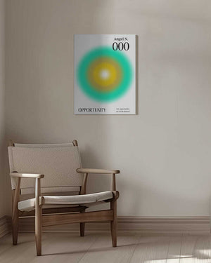 Tablou canvas „Angel Number 000” de Amélie