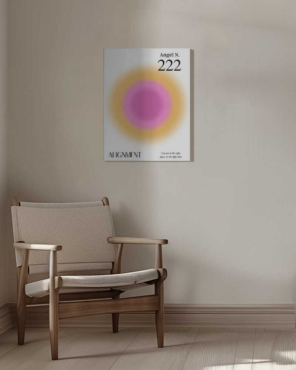 Tablou canvas „Angel Number 222” de Amélie