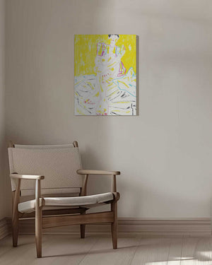 Tablou canvas „The Girl In The Yellow Dress” de Francesco Gulina