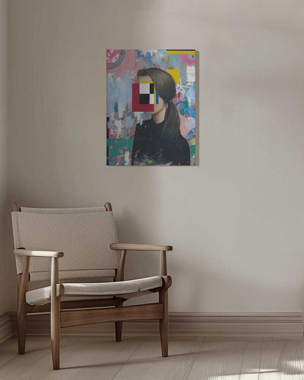 Tablou canvas „Girl 1” de Famous When Dead