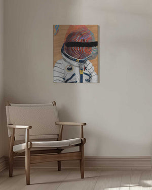 Tablou canvas „Spaceman 2” de Famous When Dead