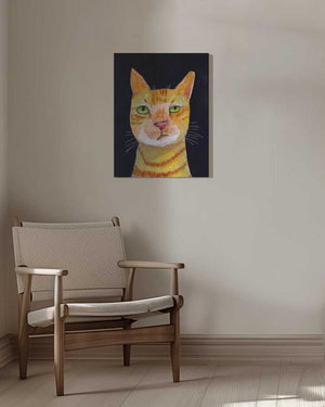 Tablou canvas „Ginger Cat” de Sharyn Bursic