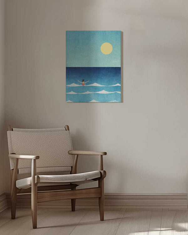 Tablou canvas „Sea Swim ii” de longwayhome