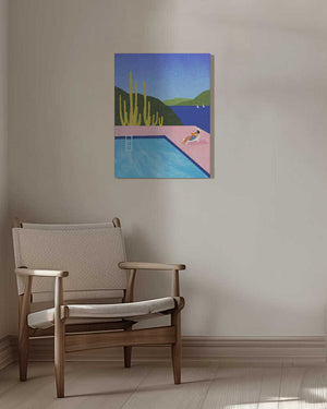 Tablou canvas „Swimming Pool” de longwayhome