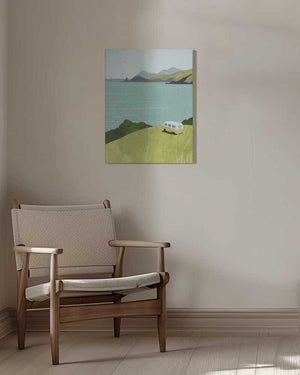 Tablou canvas „Van Life” de longwayhome