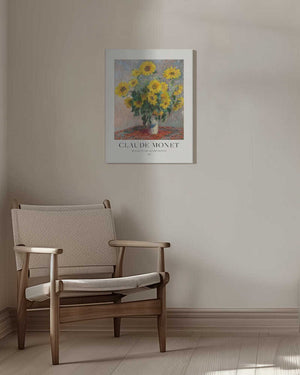 Tablou canvas „Bouquet Of Sunflowers” de Claude Monet