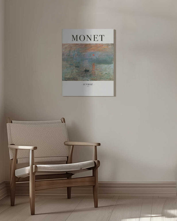 Tablou canvas „Sunrise 1872” de Claude Monet