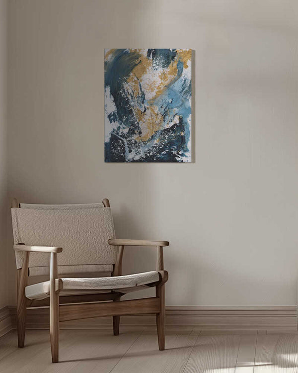 Tablou canvas „Golden Sea” de Dan Hobday