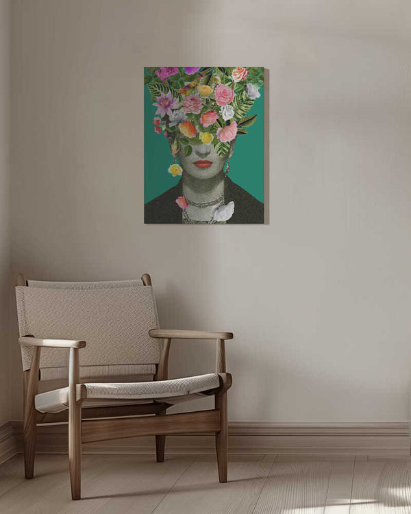 Tablou canvas „Floral Frida” de Frida Floral Studio