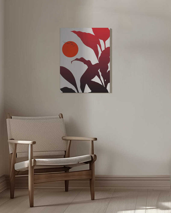 Tablou canvas „Tropical Sunset” de Kubistika