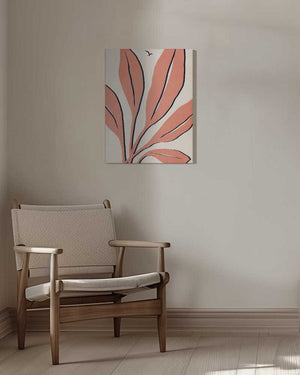 Tablou canvas „Ophelia   Rosé” de Kubistika