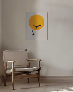 Tablou canvas „Birds In the Sky” de Kubistika