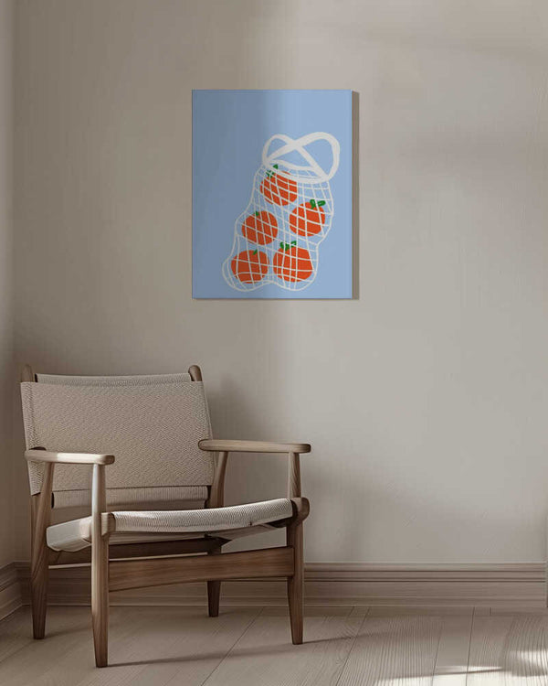 Tablou canvas „Tomatoes in Mesh” de Athene Fritsch