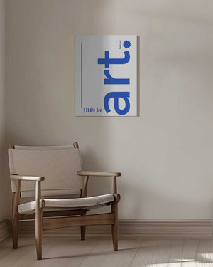 Tablou canvas „Hello Bold Typography” de Athene Fritsch