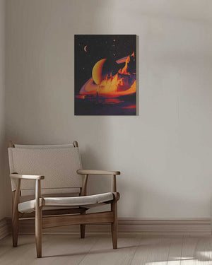 Tablou canvas „Alien Landscape” de Taudalpoi
