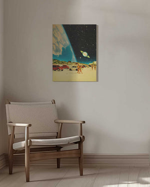 Tablou canvas „Galaxy Beach” de Taudalpoi