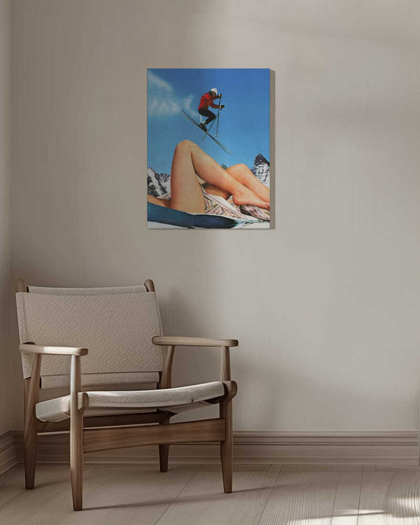 Tablou canvas „The Big Jump” de Taudalpoi