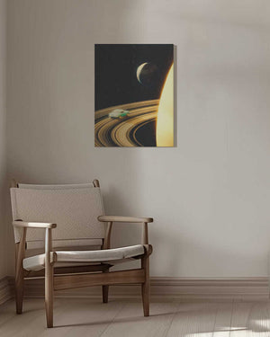 Tablou canvas „Saturn Highway” de Taudalpoi