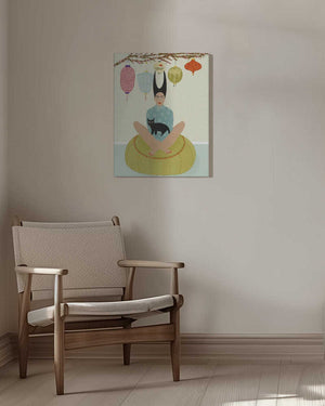Tablou canvas „Gatuela” de Jota de jai